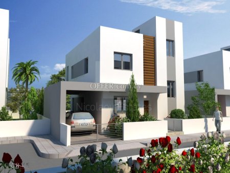 New three bedroom villa for sale in Mouttagiaka area of Limassol
