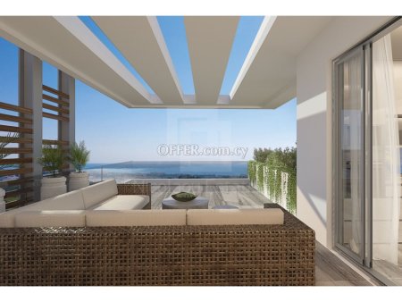 New two bedroom whole floor penthouse for sale in Paphos town - 1