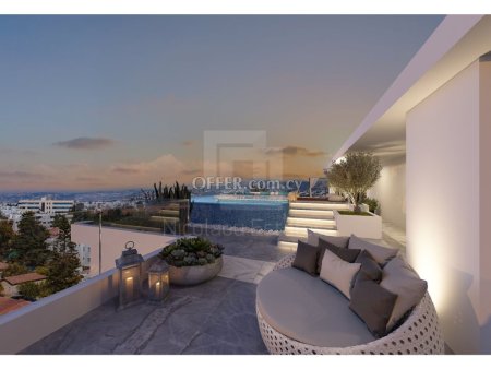 New four bedroom penthouse with private pool and panoramic views in the heart of Paphos - 3