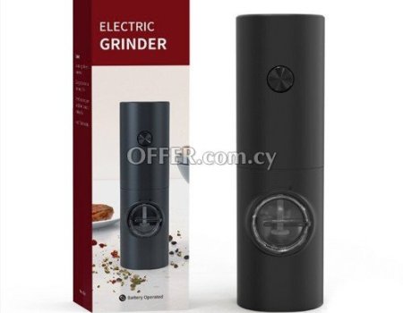 Salt & Pepper Electric Grinder Black