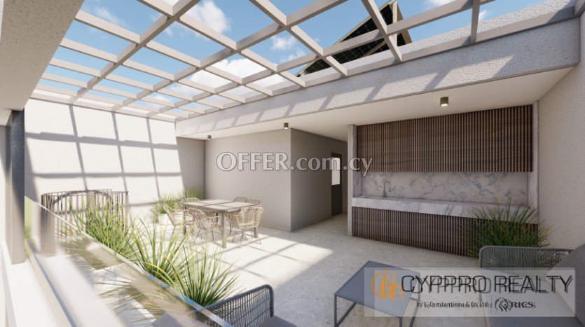 2 Bedroom Penthouse with Roof Garden in Zakaki Area - 1