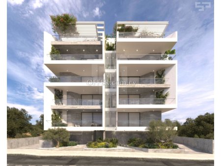 Brand new two bedroom Penthouse plus office with Roof Garden for sale in Acropolis Nicosia