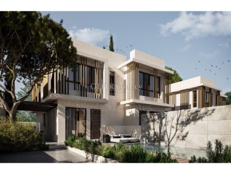 New Luxurious three bedroom detached villa in Agia Triada area of Protaras
