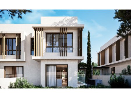 New Luxurious three bedroom semi detached villa in Agia Triada area of Protaras