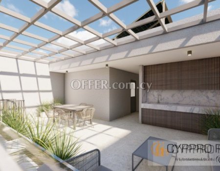 2 Bedroom Penthouse with Roof Garden in Zakaki Area