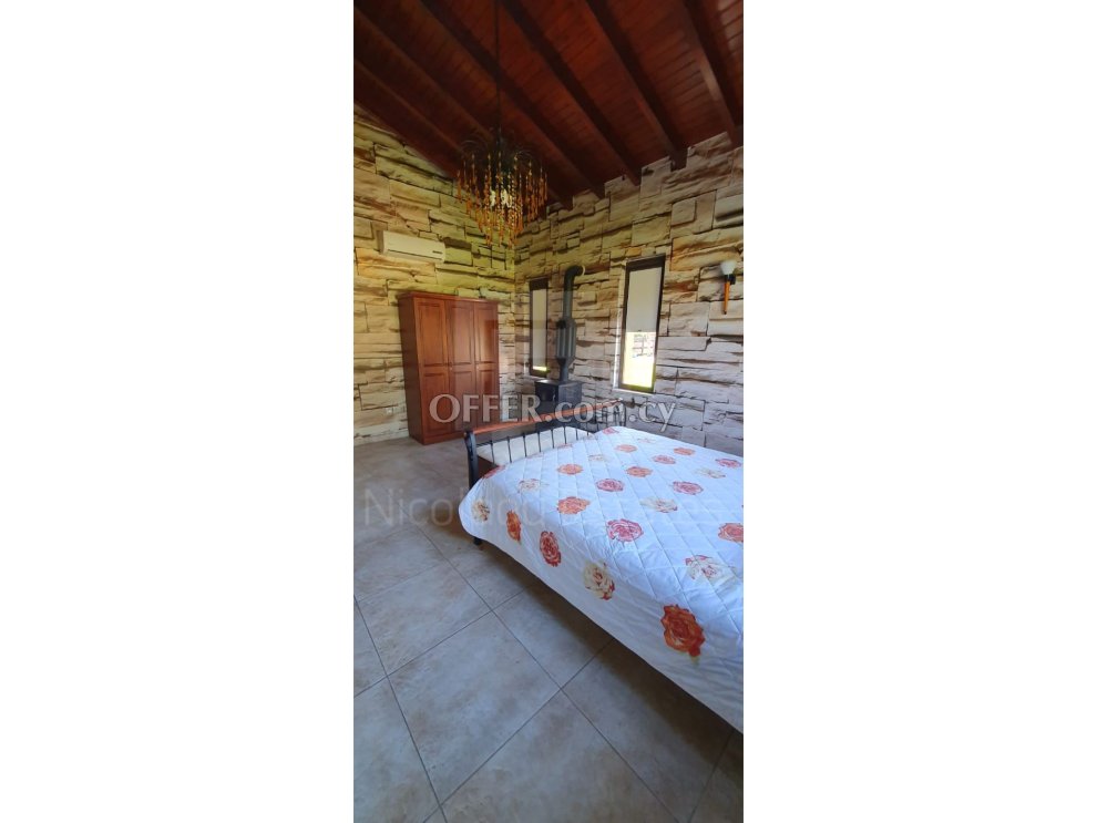 Luxury country style villa for rent in Moni village of Limassol - 10