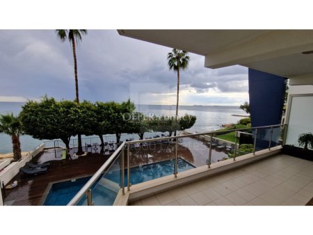 Luxury beachfront apartment for sale in Potamos Germasogeia area of Limassol - 1