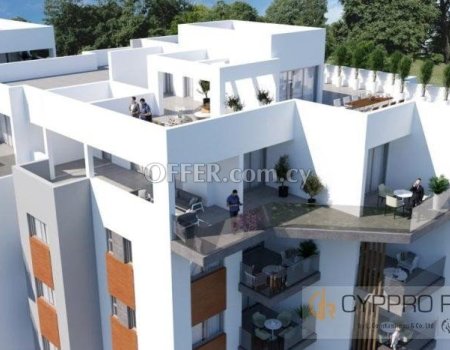 3 Bedroom Penthouse with Roof Garden in Agios Athanasios