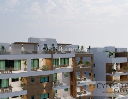 2 Bedroom Penthouse with Roof Garden in Agios Athanasios