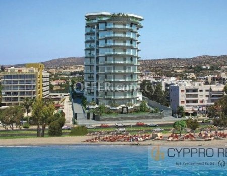 Beachfront 2 Bedroom Apartment in Agios Tychonas