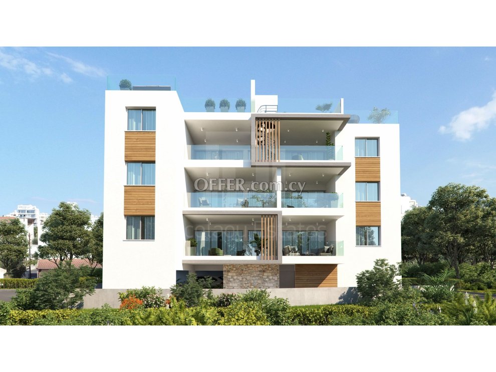 New two bedroom apartment with roof garden for sale in Drosia area Larnaca - 1