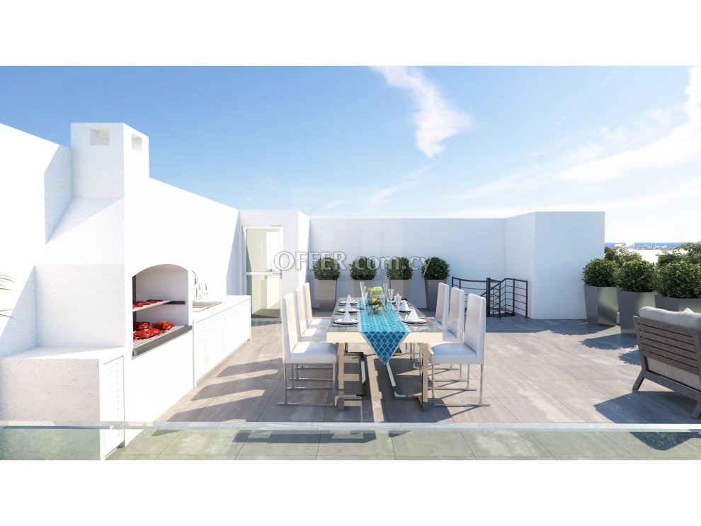 New two bedroom apartment with roof garden for sale in Drosia area Larnaca - 5