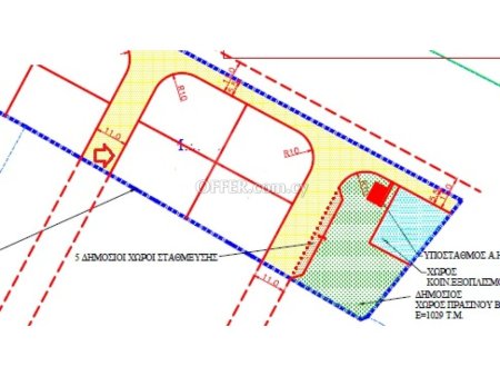 598 sq.m. residential plot for sale in near Limni Mangli and Pedieos riverside - 1