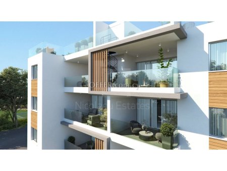 New two bedroom apartment with roof garden for sale in Drosia area Larnaca - 4