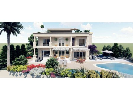 Luxury five bedroom beach villa for sale in Chloraka area Paphos