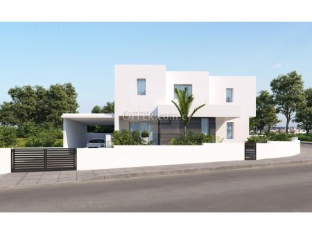 Brand new modern three bedroom house plus office with photovoltaic system in a quiet area of Tseri - 4