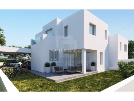 Brand new modern three bedroom house plus office with photovoltaic system in a quiet area of Tseri - 3