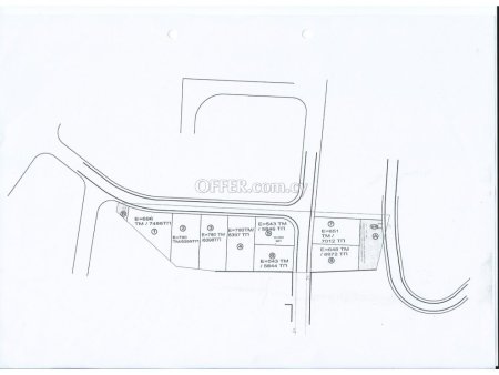 Plot for sale in Oroklini area Larnaca 798m2 - 2