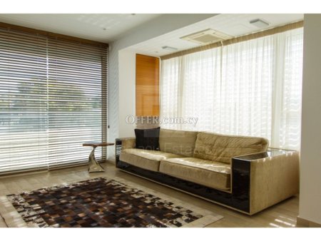 Luxury three bedroom apartment opposite Dasoudi beach in Potamos Germasogias for rent - 1