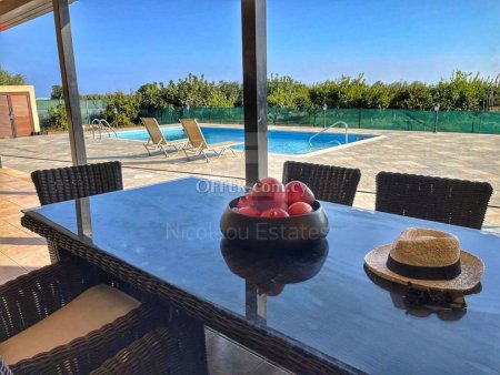 Luxury three bedroom Detached villa for sale in Maroni village Larnaca - 8