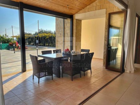 Luxury three bedroom Detached villa for sale in Maroni village Larnaca - 6