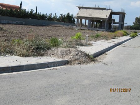 Plot for sale in Oroklini area Larnaca 532m2 - 5