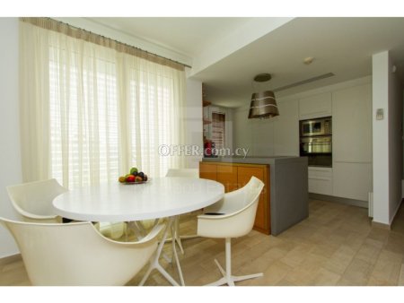 Luxury three bedroom apartment opposite Dasoudi beach in Potamos Germasogias for rent - 4