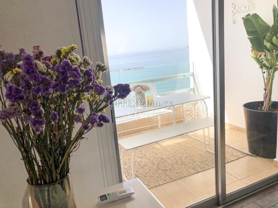 BEAUTIFULL 2 BEDROOM FULLY FURNISHED BY THE SEA FRONT IN AGIOS TYCHONAS - 2