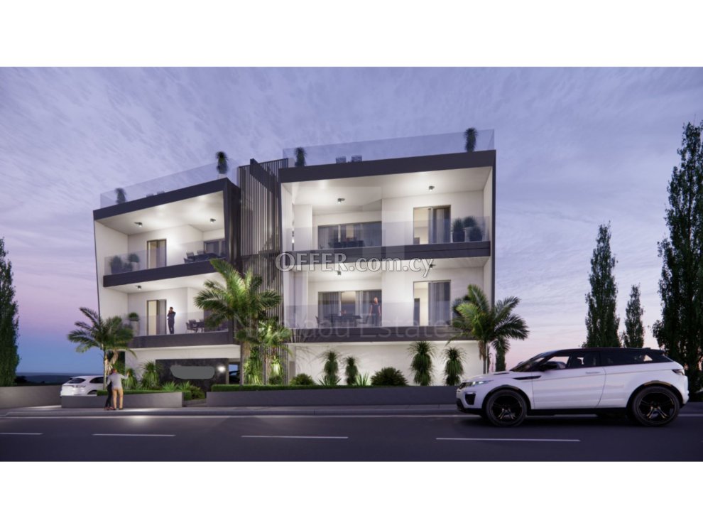 New two Bedroom Penthouse Apartment with Roof Garden in Engomi area