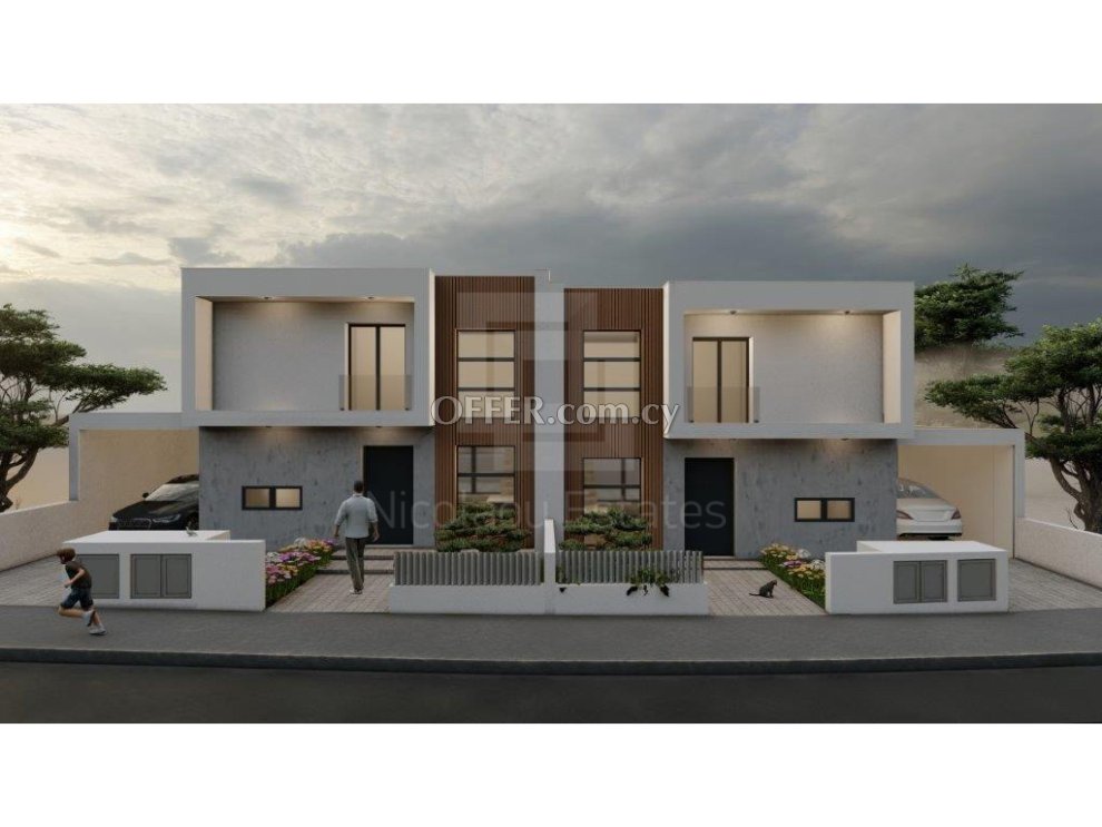 Three bedroom semi detached house for sale in Geri area Nicosia - 3