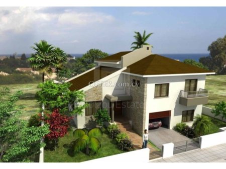 New five bedroom villa with pool in Dekhelia area Larnaca - 10
