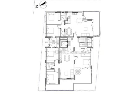 New three bedroom penthouse for sale in Latsia area Nicosia - 6