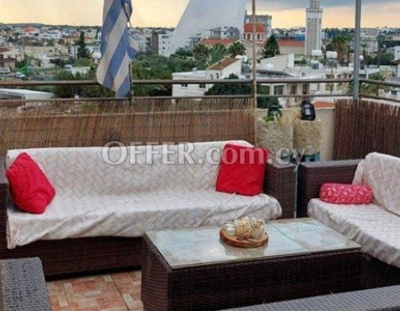 For Sale, Two-Bedroom Penthouse in Latsia - 2