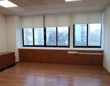 2 Fully Renovated Office Rooms Apartment for Rent in Kennedy Nicosia Cyprus