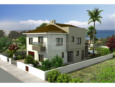 New five bedroom villa with pool in Dekhelia area Larnaca - 5