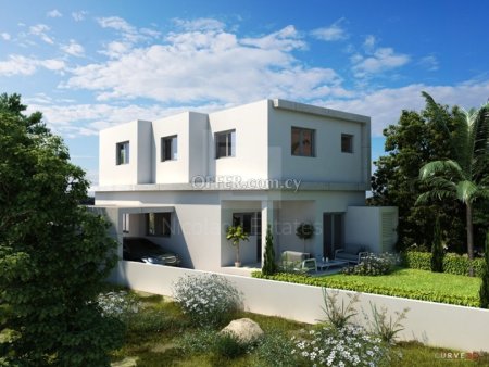 New four bedroom semi detached house for sale in Larnaca - 4