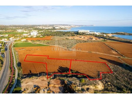 Two adjacent tourist fields near Agia Napa Marina