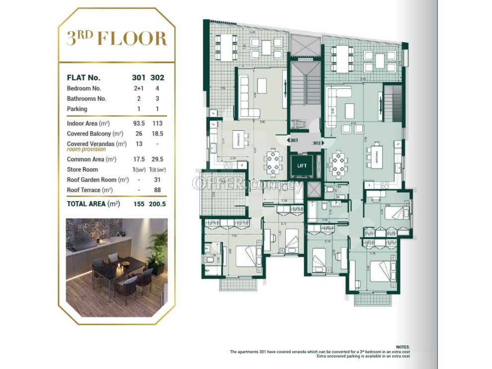 Brand new luxury 4 bedroom duplex penthouse apartment in Kato Polemidia - 10