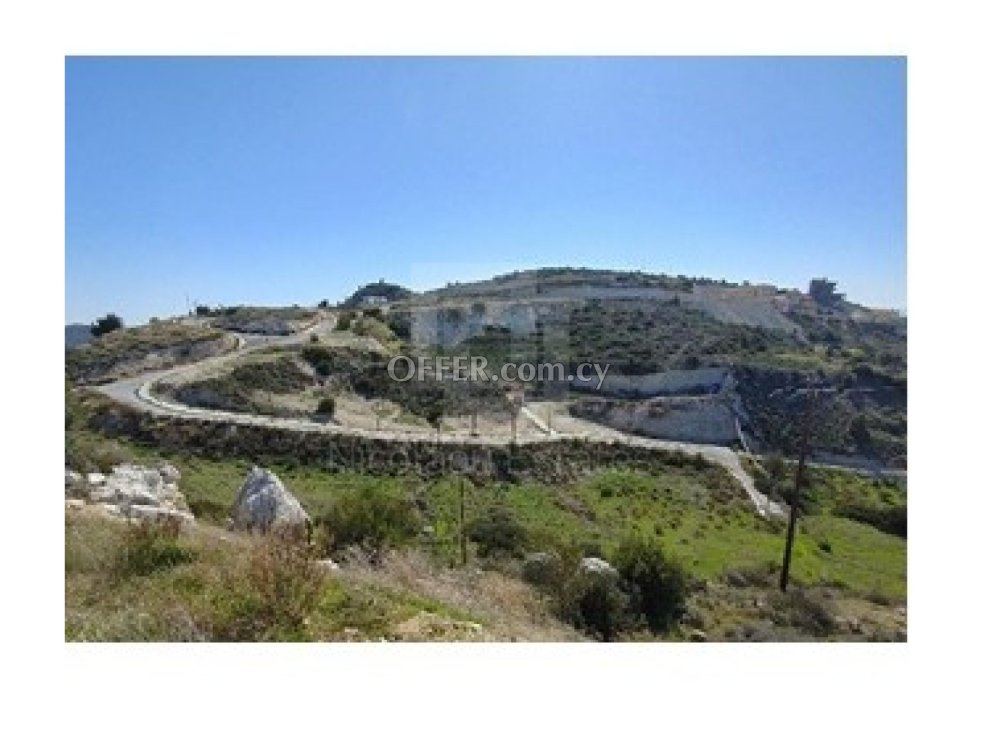 Residential Plot for sale in Agios Tychonas area Limassol 1013m2 - 1
