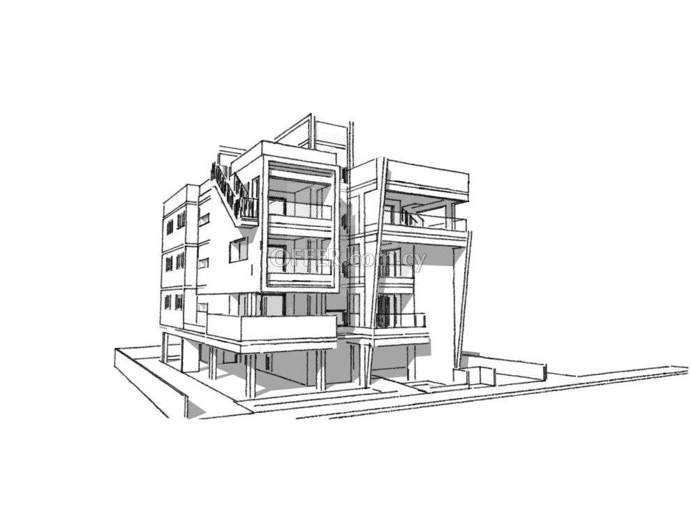 New two bedroom penthouse in Tseri area Nicosia - 4