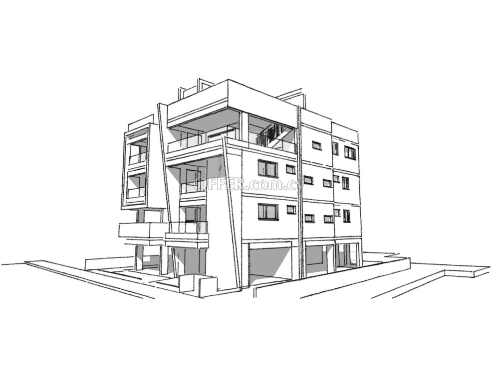 New two bedroom penthouse in Tseri area Nicosia - 5