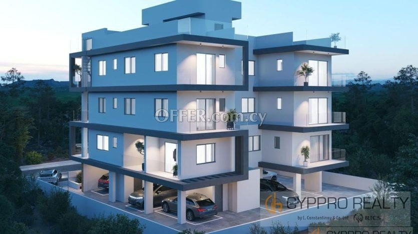 3 Bedroom Penthouse with Roof Garden in Kato Polemidia - 3