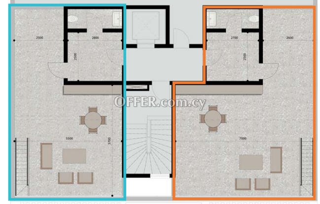 New For Sale €370,000 Apartment 2 bedrooms, Retiré, top floor, Aglantzia Nicosia - 7