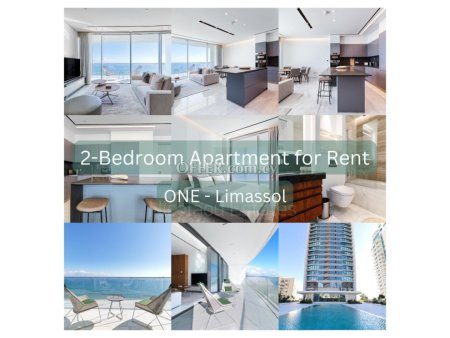 Amazing beachfront 2 bedroom apartment for rent in Potamos Germasogias