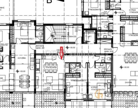3 Bedroom Apartment in Zakaki - 3