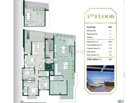 Brand new luxury 4 bedroom duplex penthouse apartment in Kato Polemidia - 4