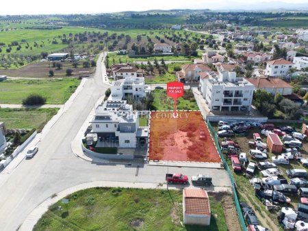 Residential plot in a quiet and attractive area in Agios Nicolaos Quarter in Lakatameia Municipality in Nicosia District.