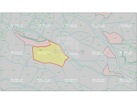 Big land of 11706m2 for sale in Apsiou Village of Limassol