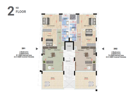 New For Sale €236,250 Apartment 2 bedrooms, Larnaka (Center), Larnaca Larnaca - 2