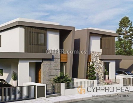 Semi-detached 3 Bedroom House in Kolossi